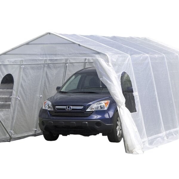 Car Shelter 11 ft. X 16 ft. ASM11x16 CLEAR 60051963129 (11)