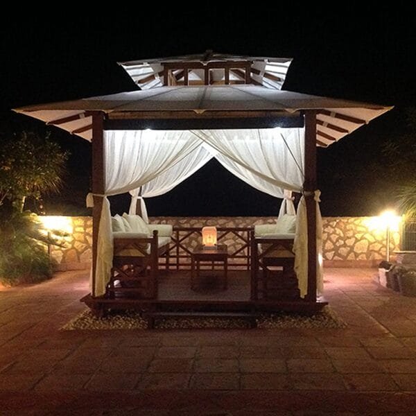 Exquisite Handcrafted Solid Wood Gazebo from Bali Indonesia 100 sq.ft 9