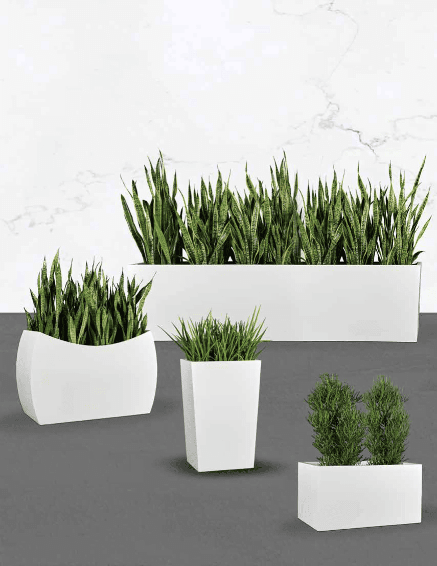 Jay Scotts 69220 Fiberglass Badalona Rectangular Planter 39 x 17 x 17 ...