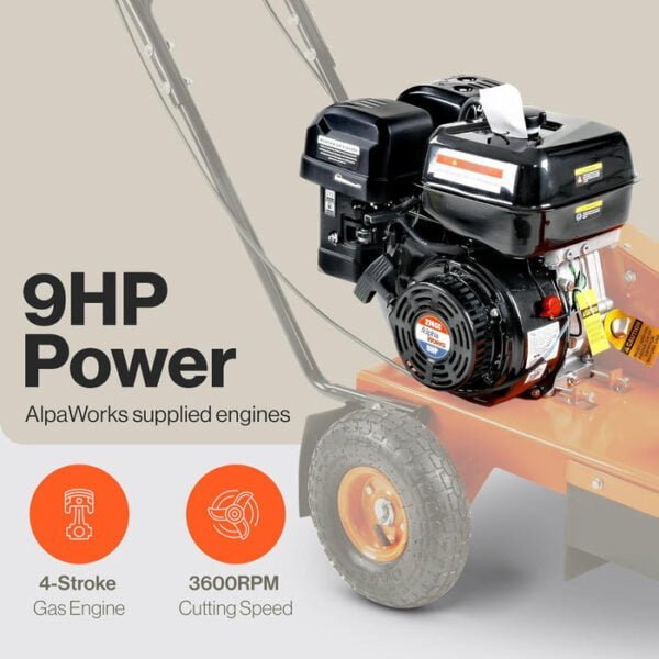 SuperHandy Compact Gas Powered Stump Grinder3