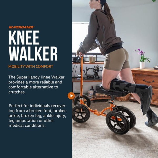 SuperHandy Folding Knee Walker2