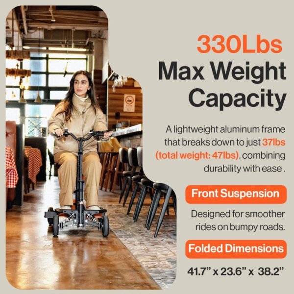 SuperHandy Mobility Scooter 4 Wheel7