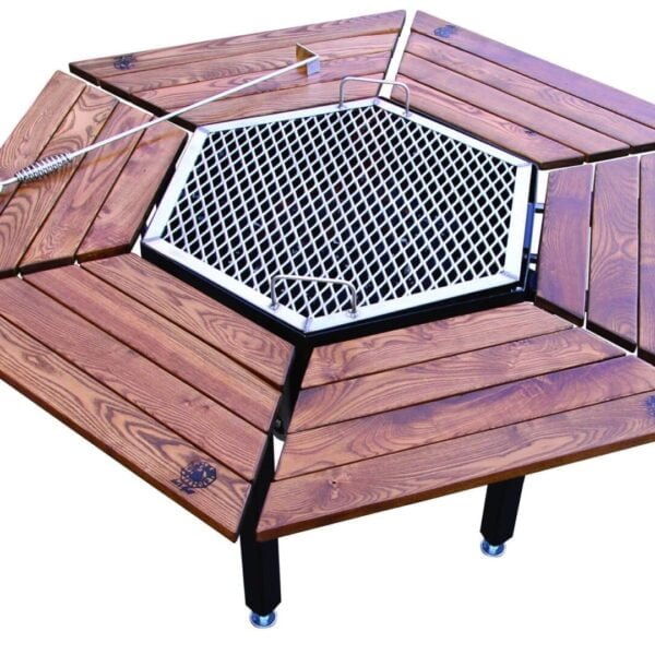THE JAG 6 TABLE GRILL & FIRE PIT (6)